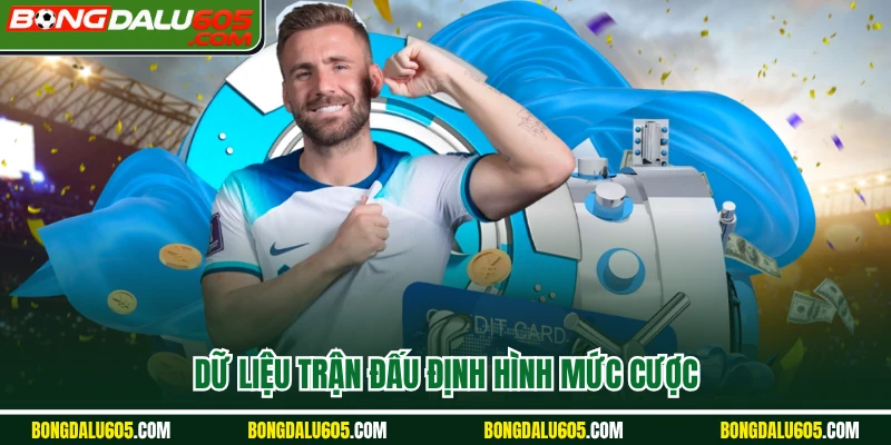 Dữ liệu trận đấu định hình mức cược